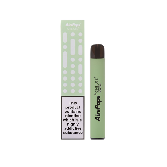 Airscream AirsPops - Disposable - Polar Mint - 5% Nic Salts