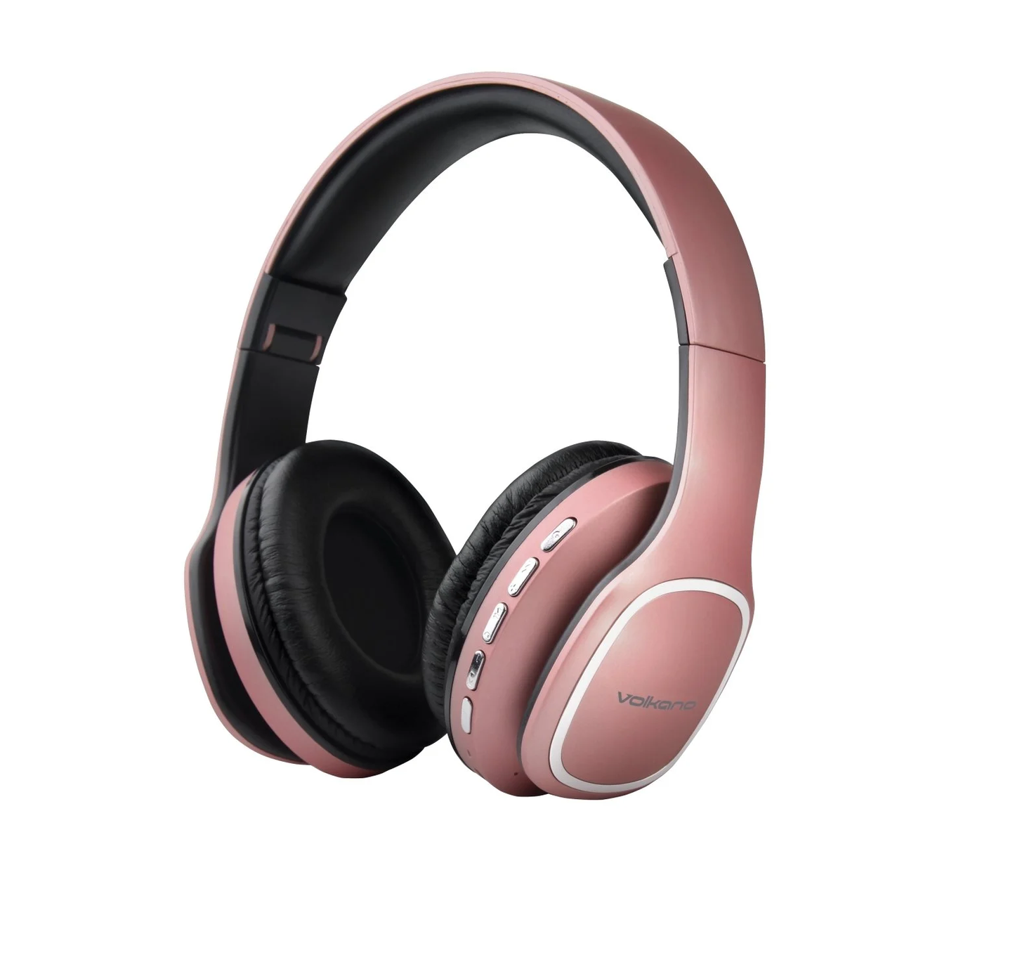 VOLKANO PHONIC SERIES BLUETOOTH HEADPHONES - ROSE GOLD