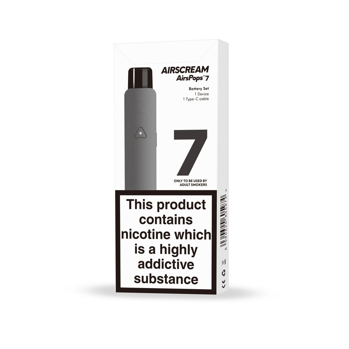 AIRSCREAM AIRSPOPS 7 – 700MAH BATTERY SET