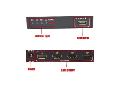 HDMI Splitter 1 In 4 Out