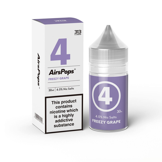 Airscream - E-Liquids - Freezy Grape - 30ml - 4% Nic Salts